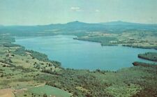 Postcard VT Franklin Vermont Lake Carmi Unused Chrome Vintage PC f1523