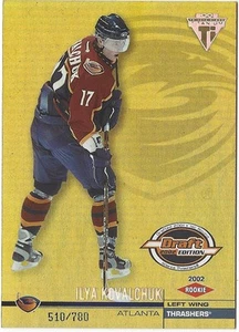 Ilya Kovalchuk 2001-02 Pacific Private Stock Titanium Draft Day Edition RC /780 - Picture 1 of 2