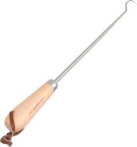 Pig Tail Food Flipper Small Replaces Tong Fork Spatula Won't Bleed or Mark Meats