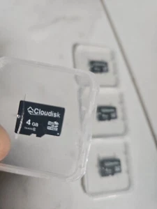 Cloudisk 4gb Micro SD Cards (Set Of 4) - Picture 1 of 4