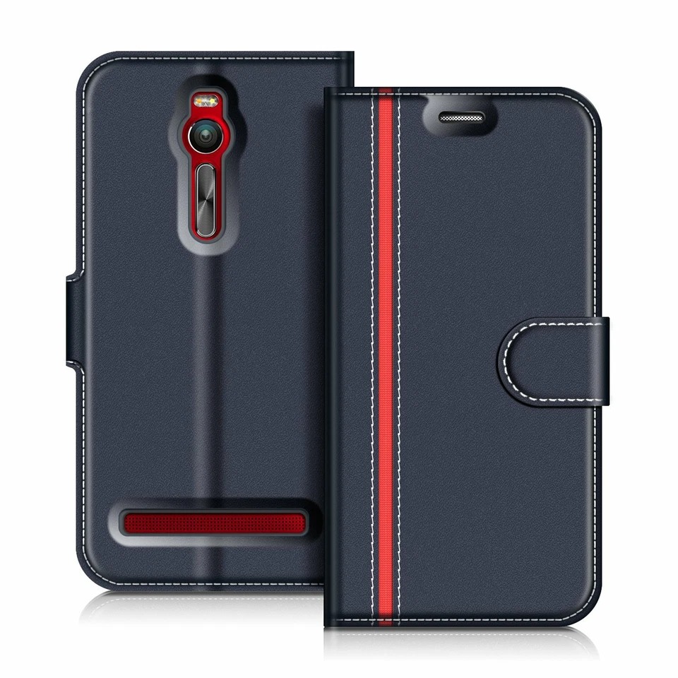 COODIO Custodia per ASUS Zenfone 2 ZE551ML, Custodia in Pelle Zenfone 2, Cover a - Immagine 1 di 1