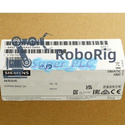 NEW 1PCS Siemens 6AV2123-2GA03-0AX0 SIMATIC HMI KTP700 Basic Panel - Image 1 of 2