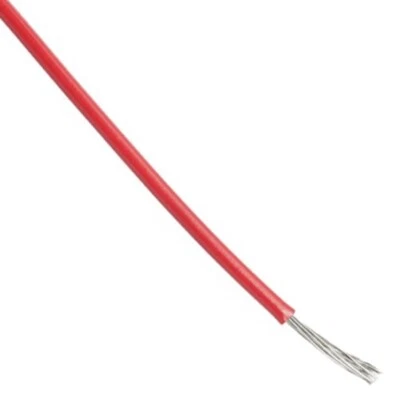 Carol C2015A.12.03 General Cable Hookup Wire, 24 AWG, 100 Ft, Red, New - Image 1 of 3