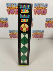 SNAKE CUBE VERDE BIANCO GIOCATTOLO ABILITA' VINTAGE ANNI 70 80 RUBIK - Picture 1 of 5