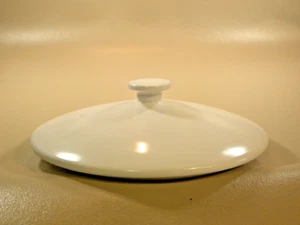 SCHWER ZU FINDENDER DECKEL FÜR DEN TOPF MIT PERLWEIß Muster von NORITAKE PROGRESSION - Bild 1 von 5