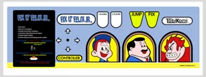 Fix it Felix Jr. Sovrapposizione pannello di controllo arcade laminato (CPO) - Foto 1 di 2