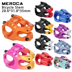 Stelo corto bici in lega ultraleggero 31,8x35mm MTB mountain bike manubrio steli - Foto 1 di 14