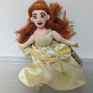 Disney Store - Princess - Belle Ball Gown Costume  - Bean Bag Plush Toy