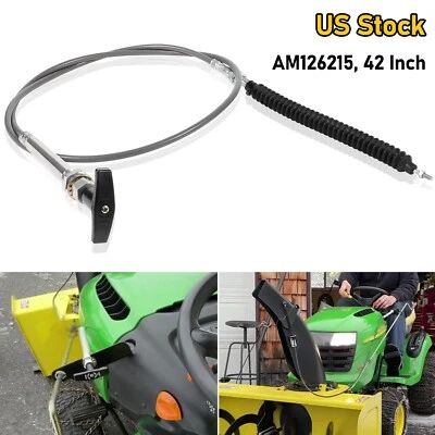 AM126215 Snowthrower Cable Chute Control Cable for John Deere 42" Snowblower - Image 1 of 4