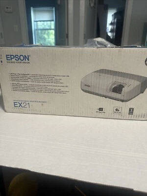 Epson EX21 Multimedia Projector & & all original accessories included. - Image 1 of 4