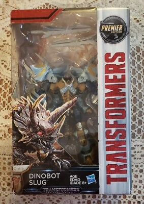 Transformers The Last Knight DinoBot Slug Premier Edition Deluxe Class NEW- - Image 1 of 4