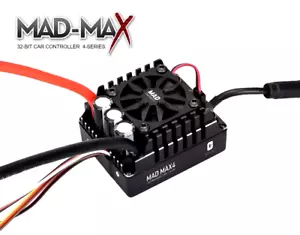 New MAD-MAX 4-Series 3-6S LiPo 25.2V ESC 32-BIT RC 1/7 1/8 Car Brushles Motor - Picture 1 of 10