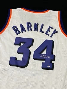 Charles Barkley Phoenix Suns Signed Basketball Jersey COA - Picture 1 of 8