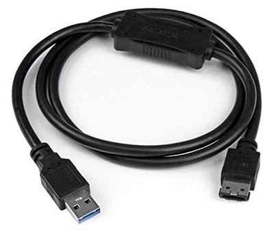 Startech Usb 3.0 To Esata Hdd / Ssd / Odd Adapter Cable - 3ft Esata Hard Drive - Image 1 of 4
