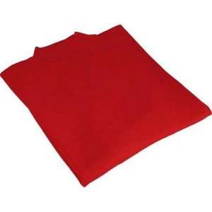 Suéter de lana merino suave cómodo para hombre PRINCELY tejido cuello falso 1011-00 rojo - Imagen 1 de 5