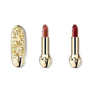 Guerlain Holiday 2025 Rouge G Lipstick Refill & Case 306/877 Nude Songe Rouge - Picture 1 of 8