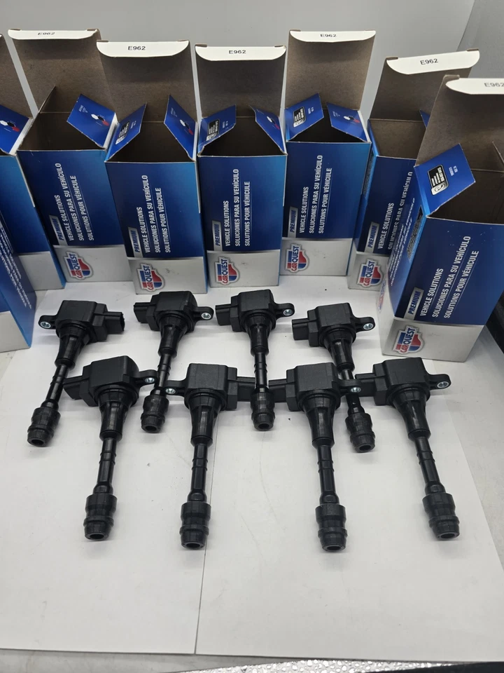 Lote 8 bobinas de encendido CARQUEST EBC1859 se adapta a Select Infiniti Q45 M45 FX45 4,5 L Foto 1 de 4