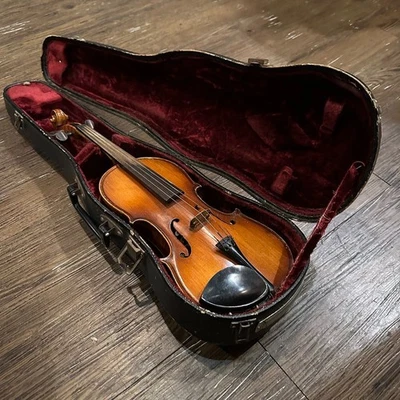 Kiso Fukushima Antonius Stradivarius No.6 1/4 Size Fractional Violin Vintage - Image 1 of 4