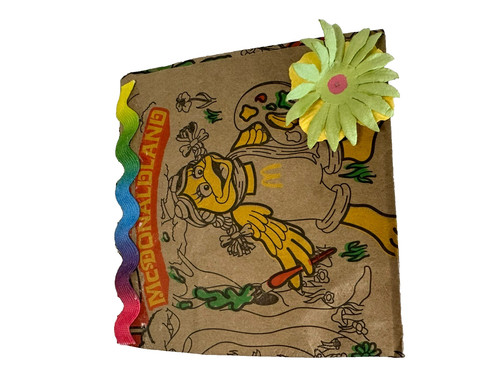 Junk Journal McDonald's Mini 5x5 Hand-Painted Pages Journaling ...