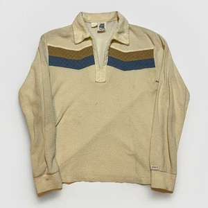 Vintage Kennington California Terry Cloth Polo Shirt Size Medium - Picture 1 of 7