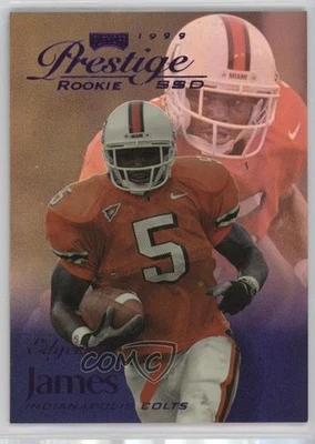 1999 Playoff Prestige SSD Spectrum Purple /500 Edgerrin James Rookie RC HOF - Image 1 of 2