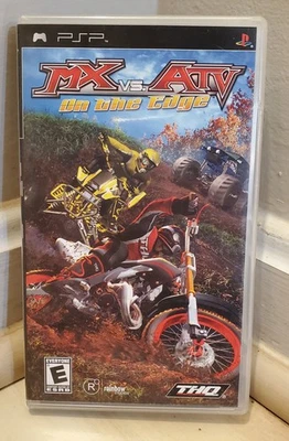 MX vs. ATV: On The Edge PSP NO GAME Only case and manual  - Image 1 of 2