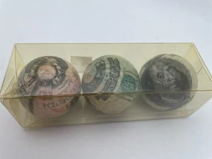 Money Golf Balls Set of 3 $50 $100 bills Dad Bro Gift Fathers Day - Picture 1 of 6