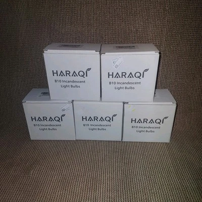 HARAQI 25W Candle Light Bulbs E12 Base 120V – Candelabra Chandelier [30 Bulbs] - Image 1 of 4