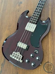 Greco SG Bass, EB50 (EB-3 style), Cherry, MIJ 1986, Set Neck - Picture 1 of 19