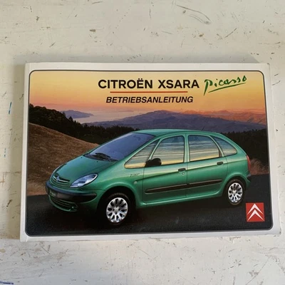 Istruzioni Uso E Manutenzione Citroen Xsara Picasso 1999 - Betriebsanleitung - Immagine 1 di 4