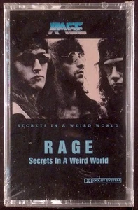 Rage – Secrets In A Weird World CASSETTE NOISE THRASH METAL 1989 SEALED OOP - Picture 1 of 2