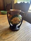 Vintage ROSEVILLE Pottery Water Lily Brown 6