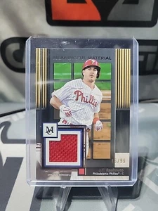 2024 Topps Museum Collection JT Realmuto Meaningful Materials Relics /99 - Picture 1 of 3