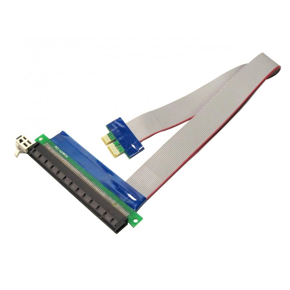 Q33 Pci-E 1x Su 16x Riser Cavo di Prolunga Pci-Express Pci-E X16 Prolunga - Immagine 1 di 4