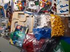 LOT Vintage Lego Assorted Bricks Parts Pieces 6 Lbs, Manuals, Base Plates.