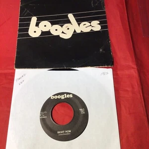 45 RPM "RIGHT NOW/STARRY EYES" THE BOOGLES - Picture 1 of 7