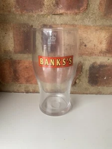 Banks’s Ale Pint Glass x2 - Picture 1 of 2