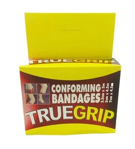 Paquete de 6 vendajes conformes TrueGrip paquetes de tres tamaños primeros auxilios de CMS Reino Unido - Imagen 1 de 7