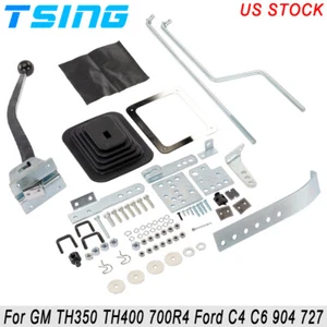 NEW Floor Shifter Conversion Kits For GM TH350 TH400 700R4 Ford C4 C6 904 727 - Picture 1 of 7