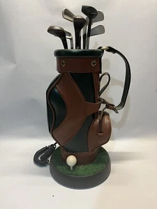 Vintage Golf Club Bag Phone 16” Tall Telephone Touchtone, Landline - Picture 1 of 5