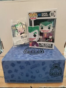 Funko Pop! DC Super Heroes 8-Bit #11 The Joker/ Gamestop Exclusive - Picture 1 of 11