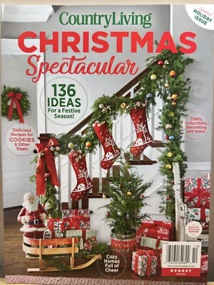 Country Living Magazine Christmas Spectacular 2024 Holiday Issue