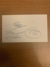 MACIEJ SCHERFCHEN - SOCCER - AUTOGRAPH SIGNED - INDEX CARD - AUTHENTIC- B6550