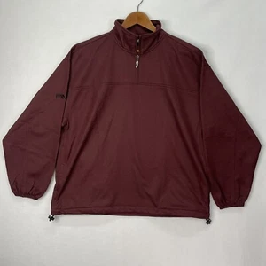 PING Collection Mens Medium LS Fleece-lined 1/4 Zip Pullover Jacket Golf Weave - Picture 1 of 9