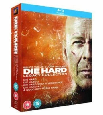 Die Hard - Legacy Collection Blu-ray (2013) Bruce Willis New - Image 1 of 2