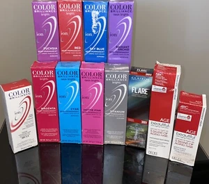 ION COLOR BRILLIANCE BRIGHTS Semi-Permanent Creme Hair Color 2.05oz clairol - Picture 1 of 12