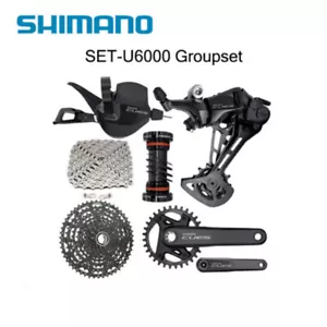 New SHIMANO CUES U6000 10 Speed Groupset 32T 170mm 43T 48T 50T - Picture 1 of 3