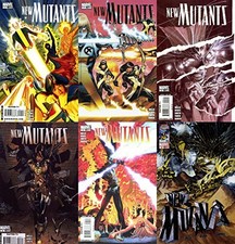 New Mutants #1-5 Volume 3 (2009-2012) Marvel Comics - 6 Comics