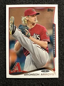 BRONSON ARROYO #US-19 2014 Topps Update QTY Arizona Diamondbacks - Picture 1 of 2
