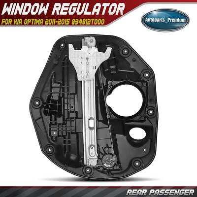 Regulador de ventana eléctrica trasero derecho con panel para Kia Optima 2011-2015 834812T000 Foto 1 de 4